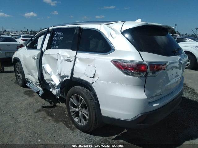 Toyota Highlander Xle 2014 5TDKKRFH4ES019465 Image 4
