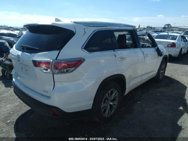 Toyota Highlander Xle 2014 5TDKKRFH4ES019465 Image 5