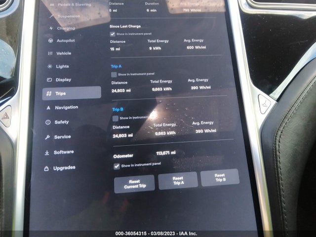 Tesla Model S P85d 2014 5YJSA1H28EFP63474 Image 7