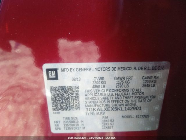 3GKALXEX5KL142901 GMC Terrain Denali