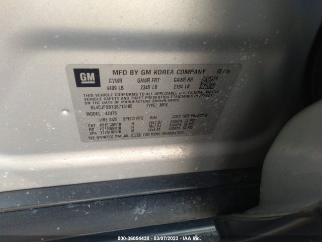 2016 Buick Encore, VIN: KL4CJFSB1GB713185