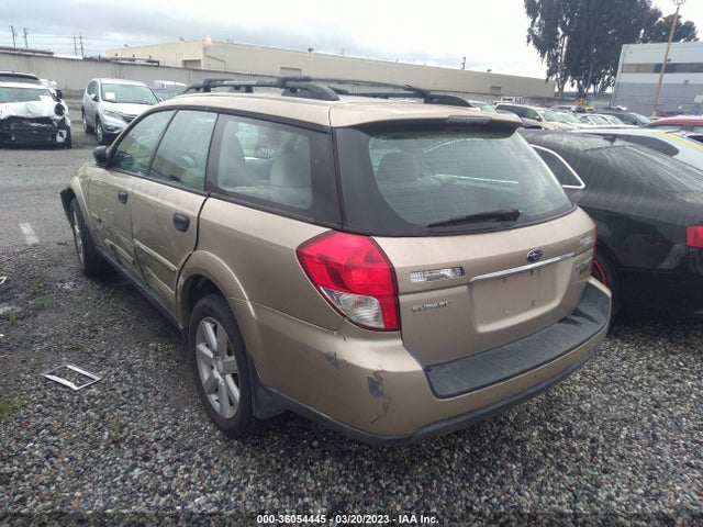 2008 SUBARU OUTBACK I VIN: 4S4BP61C686355579
