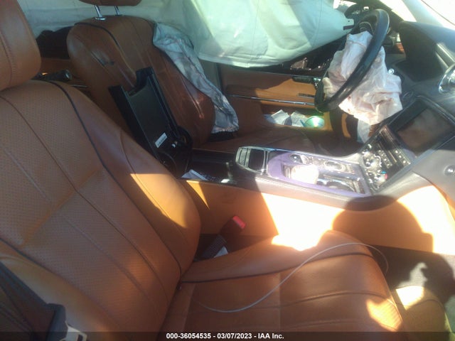 2013 JAGUAR XJ XJL PORTFOLIO VIN: SAJWJ2GD4D8V44795