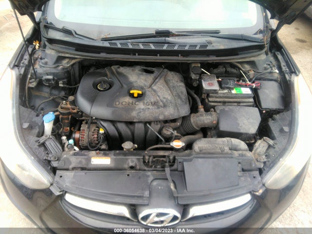 2012 HYUNDAI ELANTRA LIMITED VIN: 5NPDH4AE3CH110074