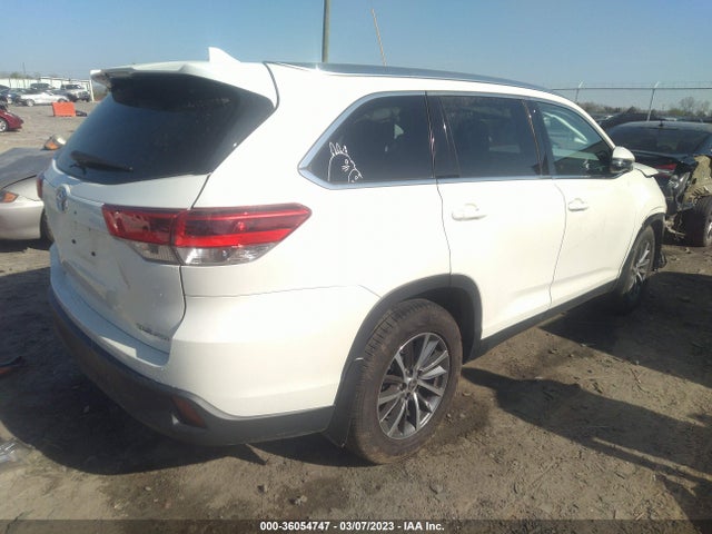 2019 TOYOTA HIGHLANDER SE/XLE VIN: 5TDJZRFH5KS628132