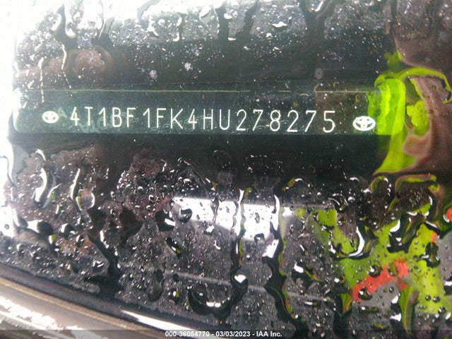 Toyota Camry 2017 4T1BF1FK4HU278275 Image 10