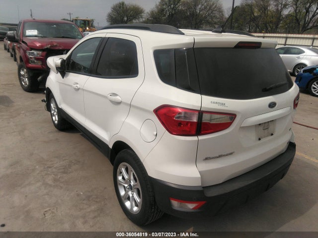 2018 FORD ECOSPORT SE VIN: MAJ3P1TE6JC196165