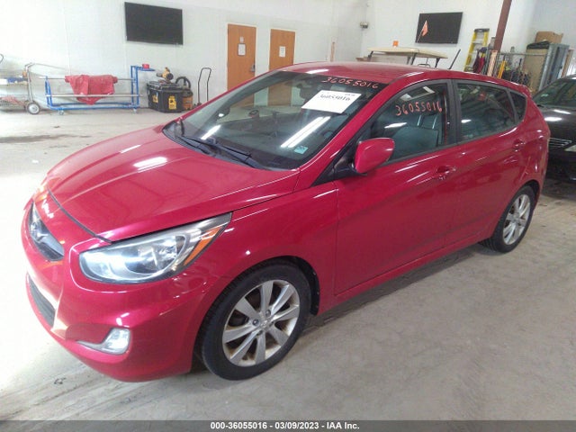 2012 HYUNDAI ACCENT SE VIN: KMHCU5AE6CU017564
