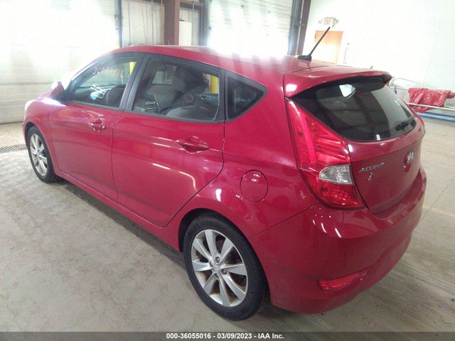 2012 HYUNDAI ACCENT SE VIN: KMHCU5AE6CU017564