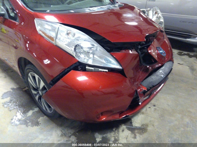 2015 NISSAN LEAF SV VIN: 1N4AZ0CP3FC311020
