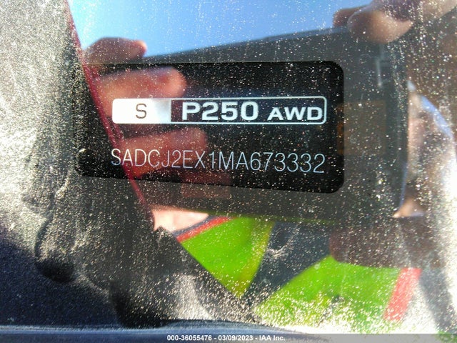 2021 Jaguar F-PACE, VIN: SADCJ2EX1MA673332