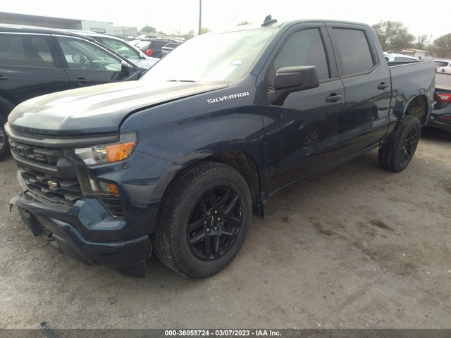 Chevrolet Silverado 1500 Custom 2022 3GCPABEK7NG581274 Image 2