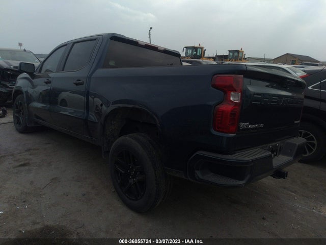 Chevrolet Silverado 1500 Custom 2022 3GCPABEK7NG581274 Image 3