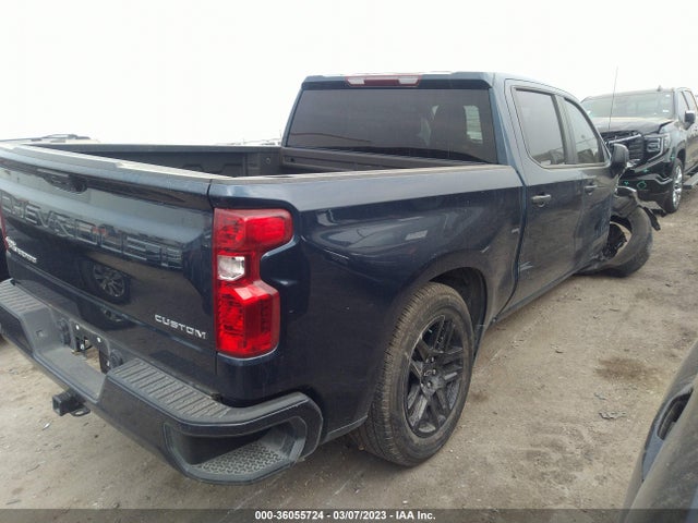 2022 CHEVROLET SILVERADO 1500 CUSTOM VIN: 3GCPABEK7NG581274