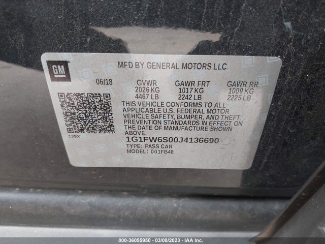 Chevrolet BOLT EV LT 2018 1G1FW6S00J4136690 Image 11