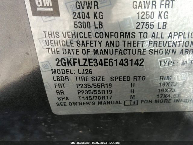 2GKFLZE34E6143142 GMC Terrain Denali