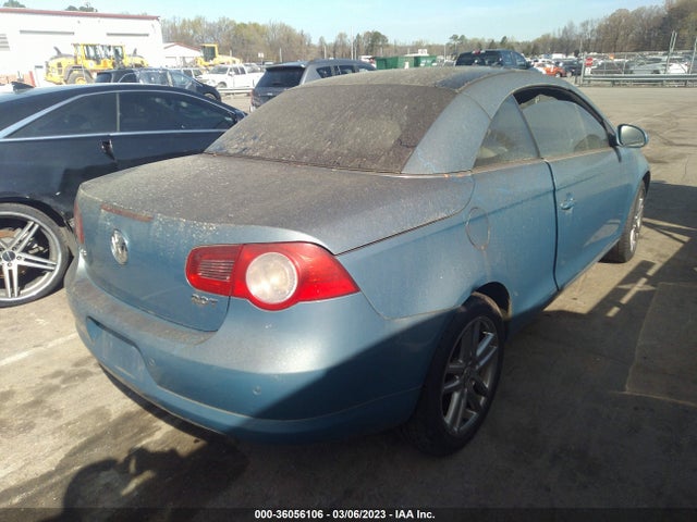 2008 VOLKSWAGEN EOS LUX VIN: WVWFA71FX8V015686