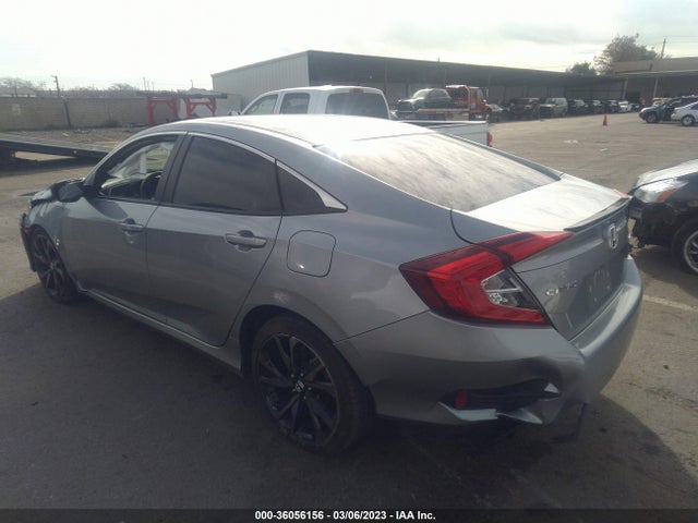 2019 HONDA CIVIC SEDAN SPORT VIN: 2HGFC2F86KH581952