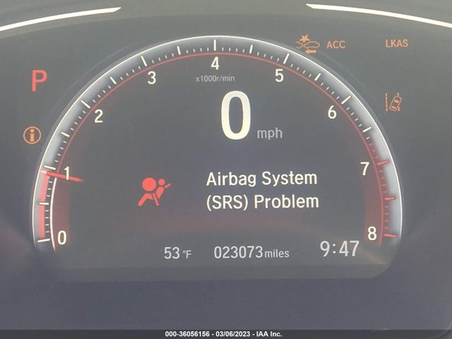 2019 HONDA CIVIC SEDAN SPORT VIN: 2HGFC2F86KH581952