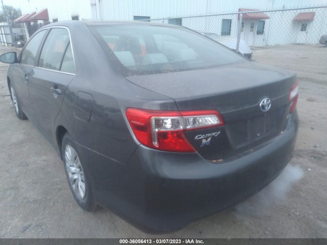 2012 TOYOTA CAMRY HYBRID XLE/LE VIN: 4T1BD1FK3CU026385