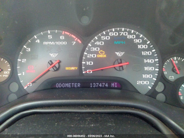 1999 Chevrolet Corvette მანქანა იყიდება აუქციონზე, vin: 1G1YY22G8X5100418, აუქციონის ნომერი: 36056452