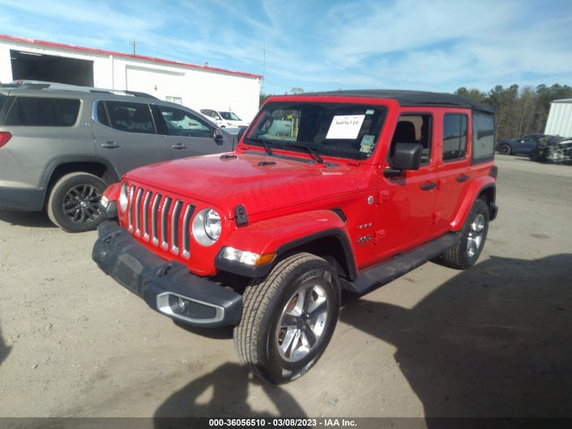 2020 JEEP WRANGLER UNLIMITED SAHARA VIN: 1C4HJXEN8LW159587