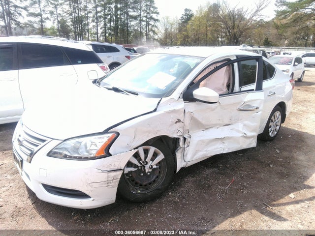 2015 NISSAN SENTRA SV VIN: 3N1AB7AP1FY348202