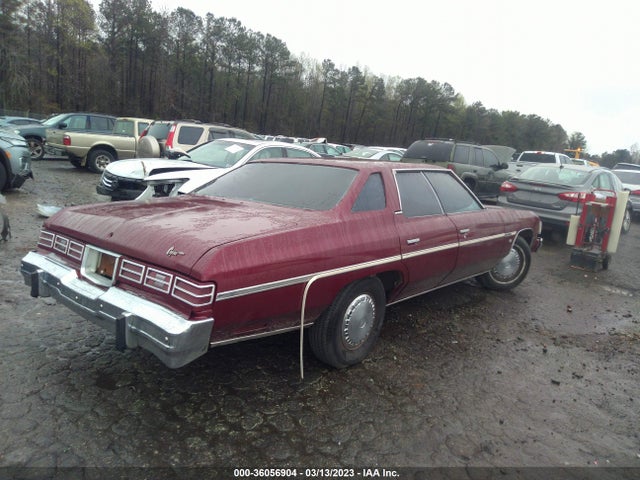 1976 CHEV CAPRICE VIN: 1N39L6J334713