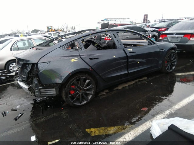 Tesla Model 3 Performance 2020 5YJ3E1EC7LF713393 Image 4