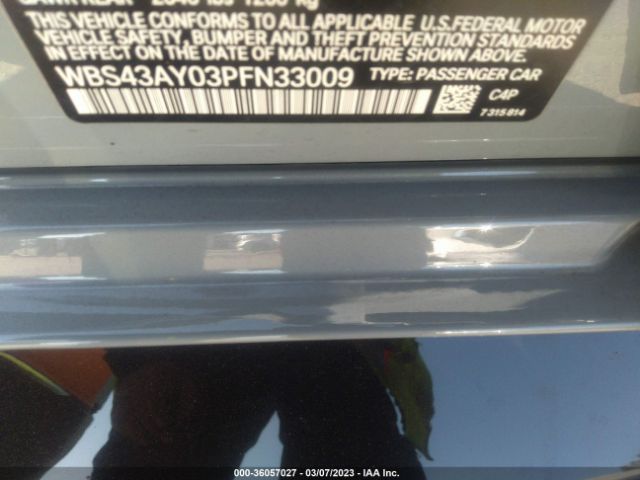 WBS43AY03PFN33009 BMW M3 Competition Xdrive