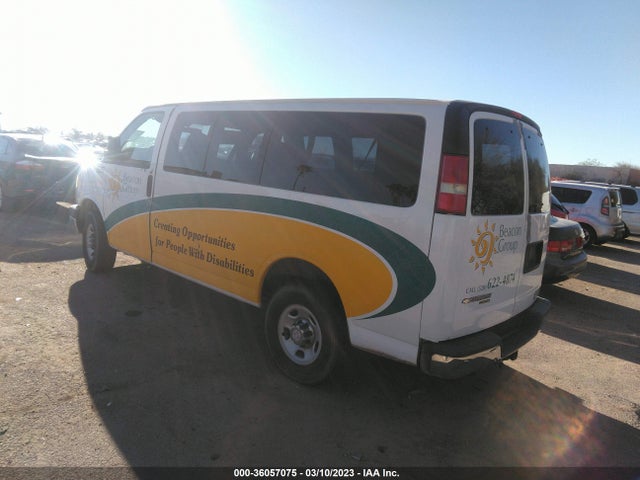 2007 CHEVROLET EXPRESS PASSENGER VIN: 1GAHG35U371248820