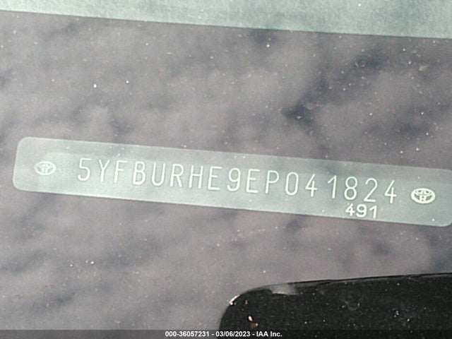 Toyota Corolla L/le/s/s Plus/le Plus 2014 5YFBURHE9EP041824 Image 11