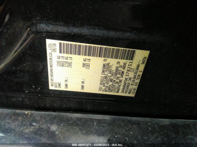 1N4AA6AP5HC378251 Nissan Maxima Sv/s/sl/sr/platinum