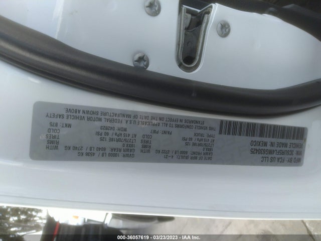 RAM 2500 Laramie 2021 3C6UR5FL4MG630425 Image 9
