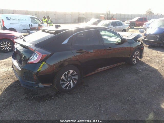 Honda Civic Hatchback Lx 2018 SHHFK7H23JU428732 Image 4