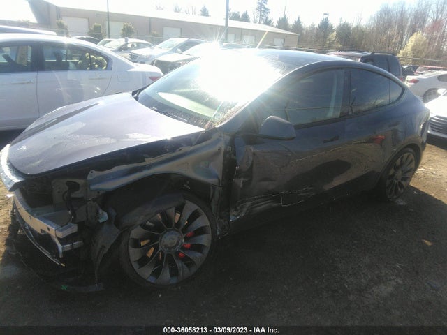 2022 TESLA MODEL Y PERFORMANCE VIN: 7SAYGDEF3NF510535