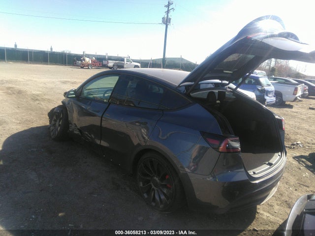 2022 TESLA MODEL Y PERFORMANCE VIN: 7SAYGDEF3NF510535