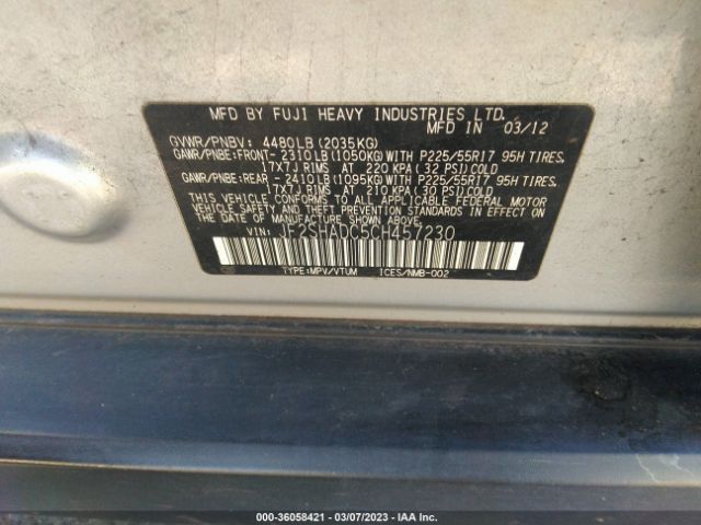 JF2SHADC5CH457230 Subaru Forester 2.5x Premium