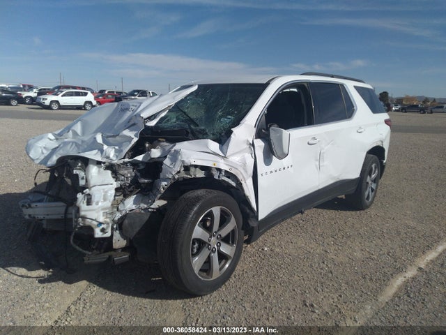 Chevrolet Traverse Lt Leather 2021 1GNERHKW5MJ212637 Image 2