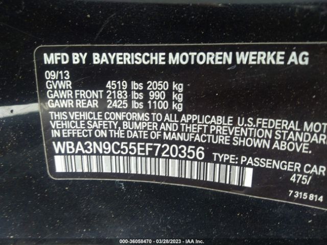 WBA3N9C55EF720356 BMW 4 Series 428i Xdrive