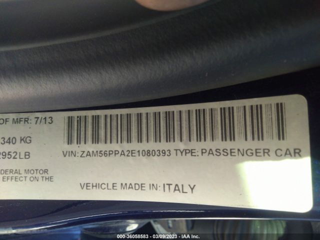 ZAM56PPA2E1080393 Maserati Quattroporte Gts