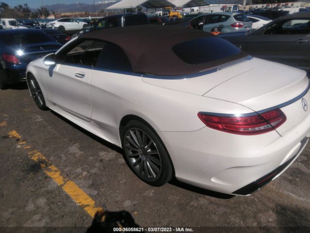 WDDXK8CB9HA030114 Mercedes-Benz S-class S 550