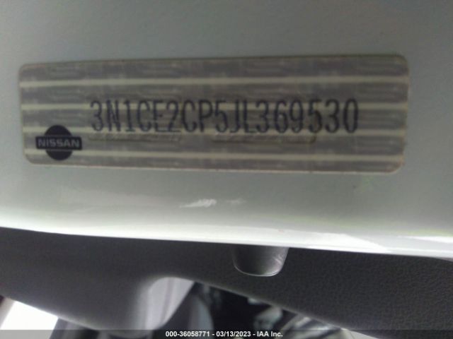 3N1CE2CP5JL369530 Nissan Versa Note Sv