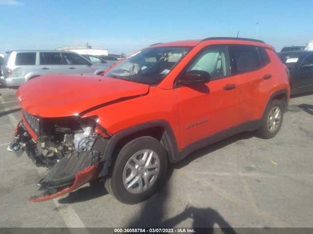 3C4NJCAB1JT233121 Jeep Compass Sport