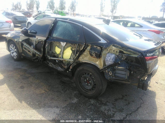 2022 HONDA CIVIC SEDAN LX VIN: 2HGFE2F27NH545648