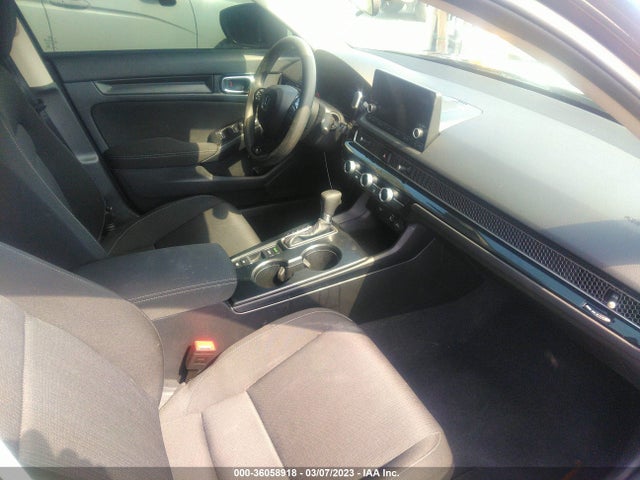 2022 HONDA CIVIC SEDAN LX VIN: 2HGFE2F27NH545648