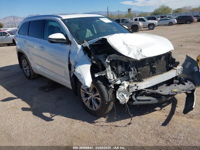 Toyota Highlander Xle 2015 5TDJKRFH4FS144124 Image 1