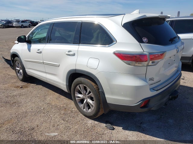 Toyota Highlander Xle 2015 5TDJKRFH4FS144124 Image 5