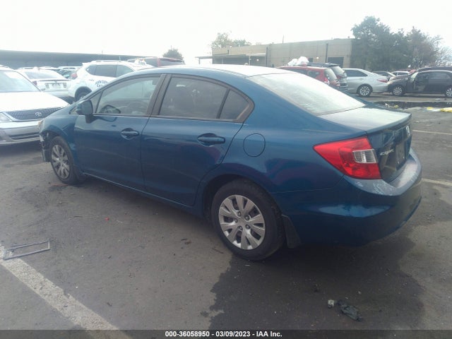 2012 HONDA CIVIC LX VIN: 19XFB2F5XCE335765