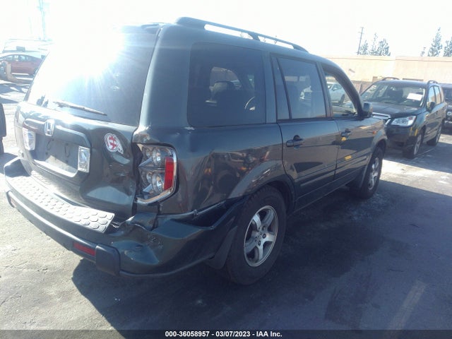 2006 HONDA PILOT EX-L VIN: 5FNYF28526B031919